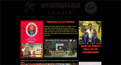 Desktop Screenshot of moskarate.com